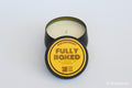 Moodcraft candle in a tin with 'Fully Baked' label on a white background