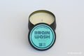 Moodcraft candle labeled 'Brain Wash' on a white background